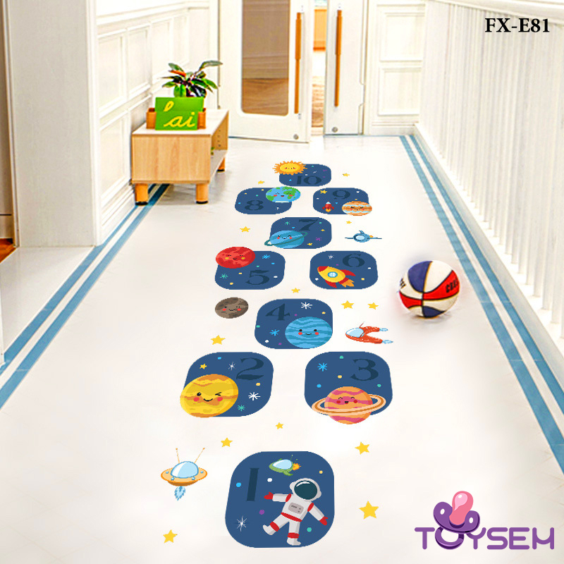 Toysem stork game floor Decal planetary รุ่น FX-E81, E85 ในกล่องจาก 1 ถึง 10 - ของขวัญวันเกิดสําหรับ