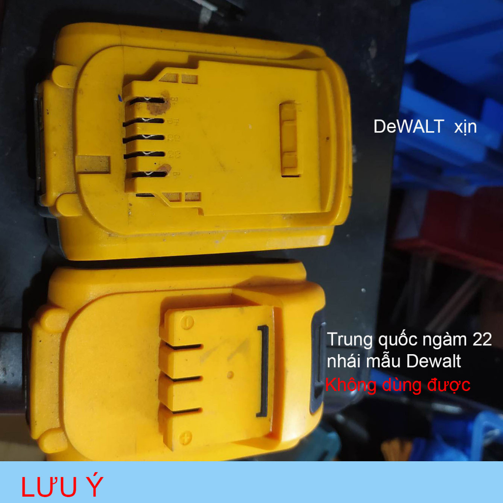 อะแดปเตอร์แบตเตอรี่ DeWalt สําหรับ Ingco, Total, E20 - รูปที่ 4