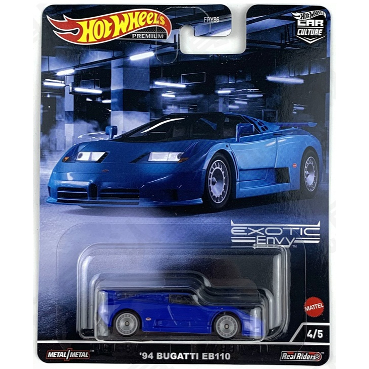 Hot Wheels Car Culture 94 Bugatti EB110 SS