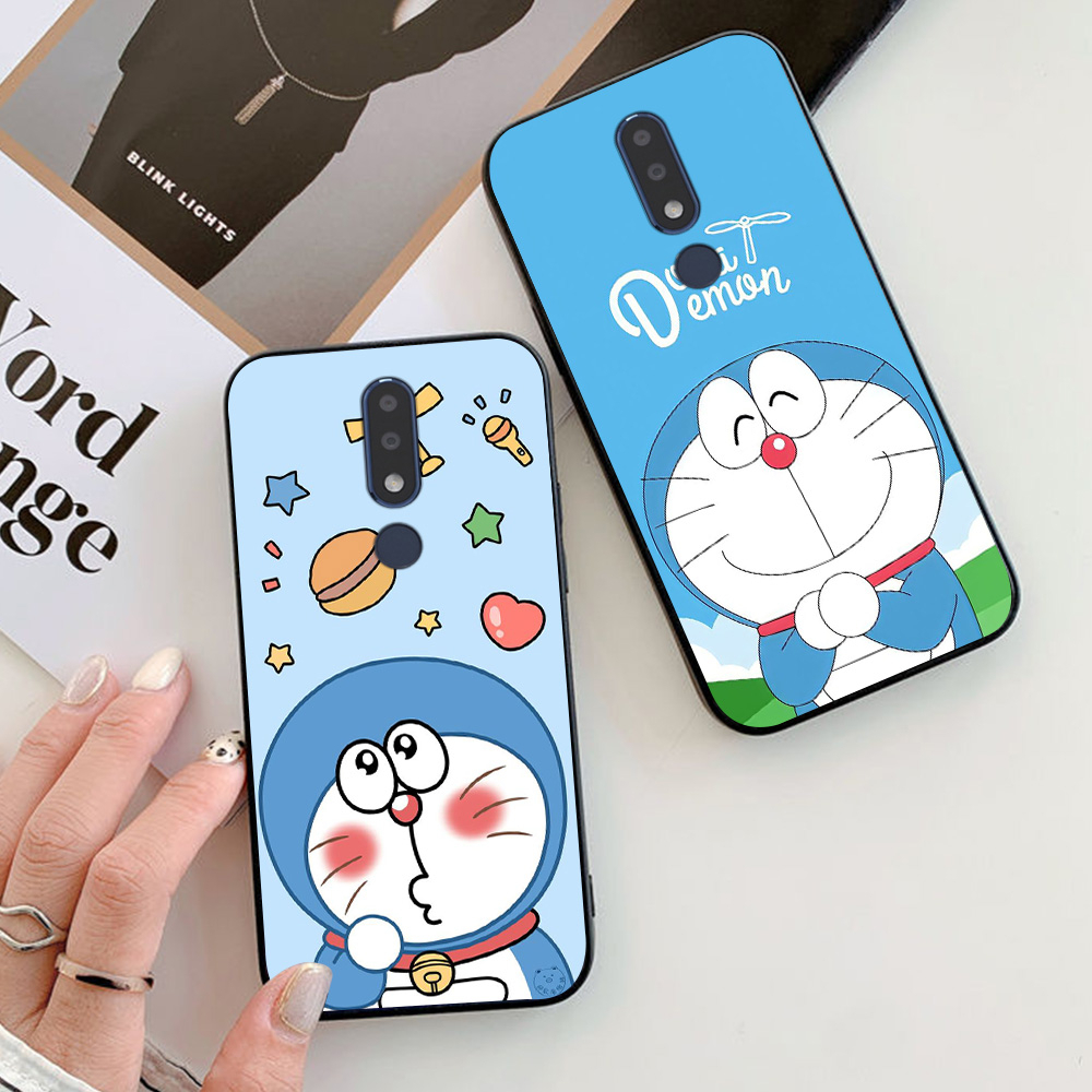 เคส Nokia x5 / x6 / Nokia 5.1 plus / Nokia 6.1 plus / 7.1 / 7.1 plus พร้อมพิมพ์ลายโดราเอมอนสุดน่ารัก