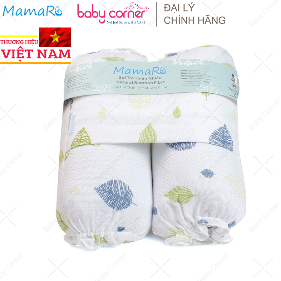 Mamaru Pillow Set 18 x 39 ซม. สุ่มลายสําหรับทารกแรกเกิด