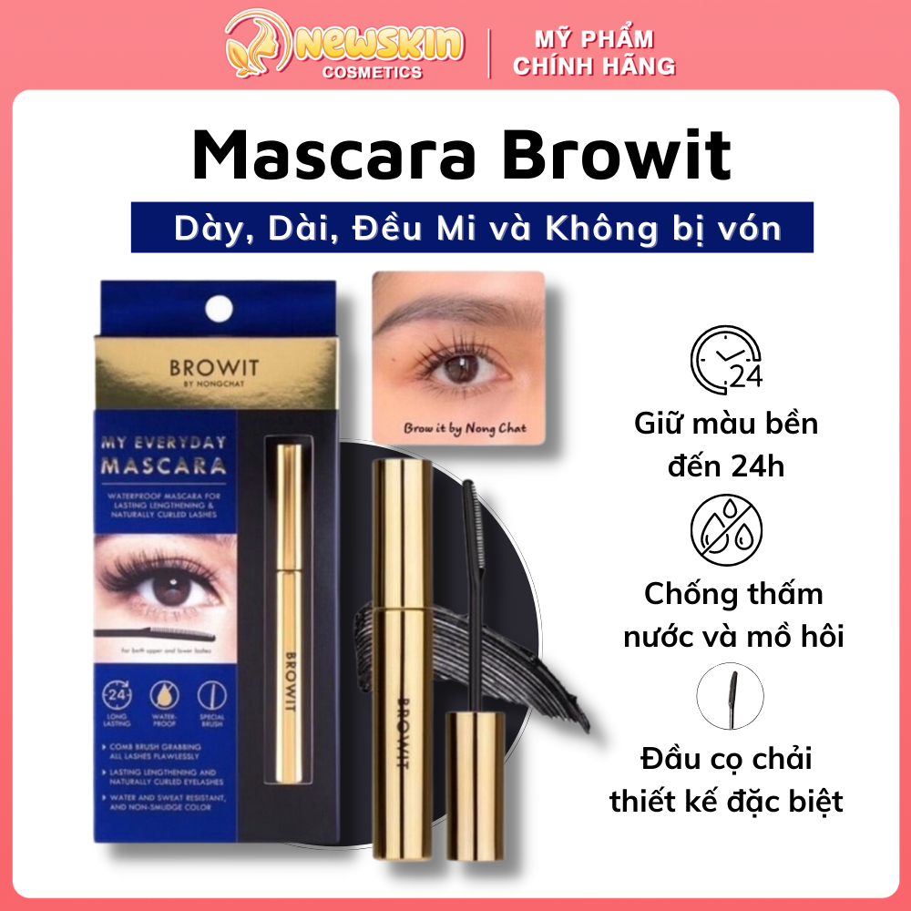 Browit By Nongchat My Everyday Endless Night Mascara 5.5ก