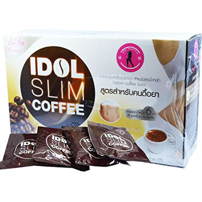 Thai Authentic 🏠 Idol Slim Coffee กาแฟลดน ้ ําหนัก ( กล ่ อง 10 แพ ็ ค