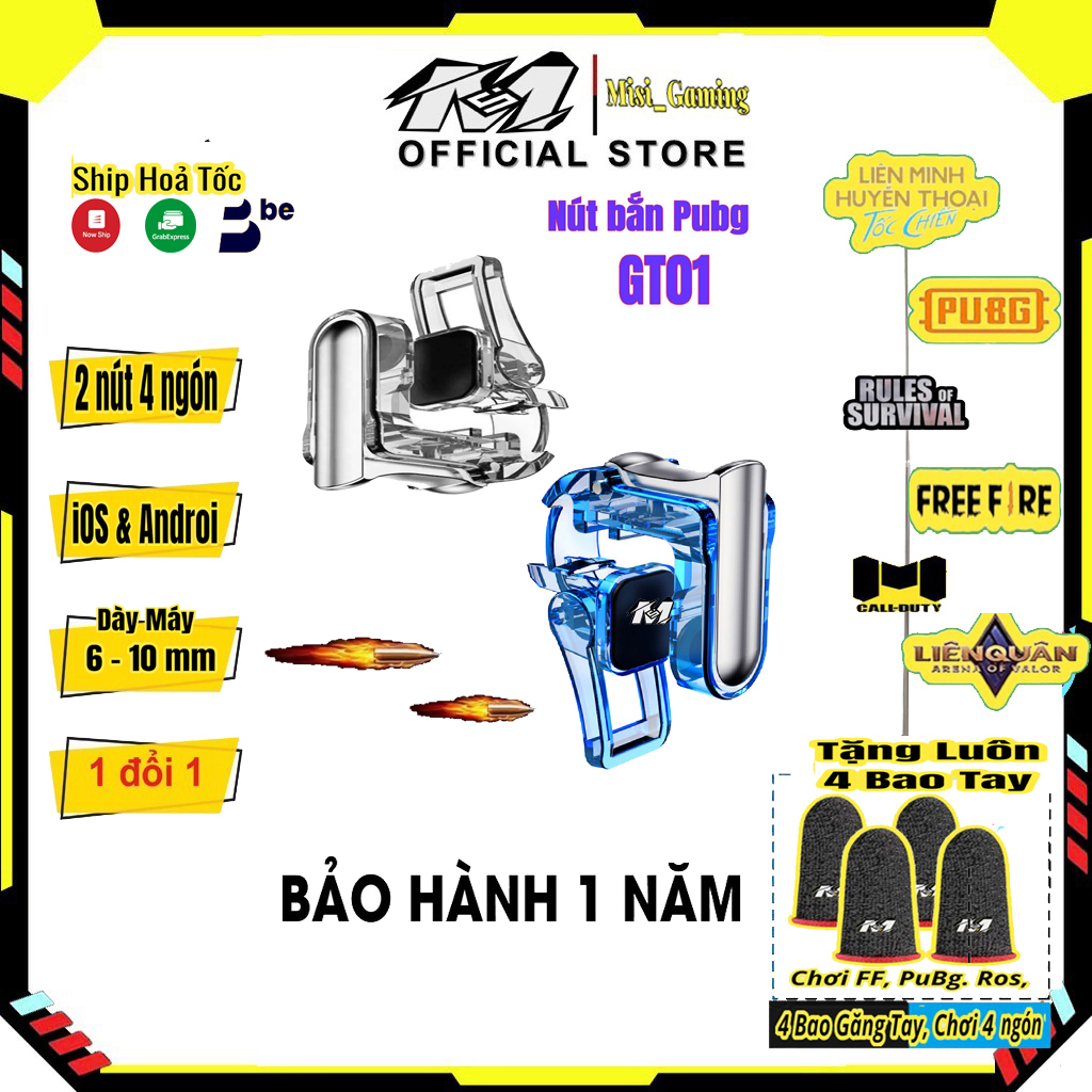 ชุด 2 ปุ่มเพื่อยิง Pubg, FF สําหรับเล่นเกมที่ถูกต้อง GT01, อุปกรณ์เสริมปุ่มเล่นเกมโทรศัพท์ E9 FreeFi