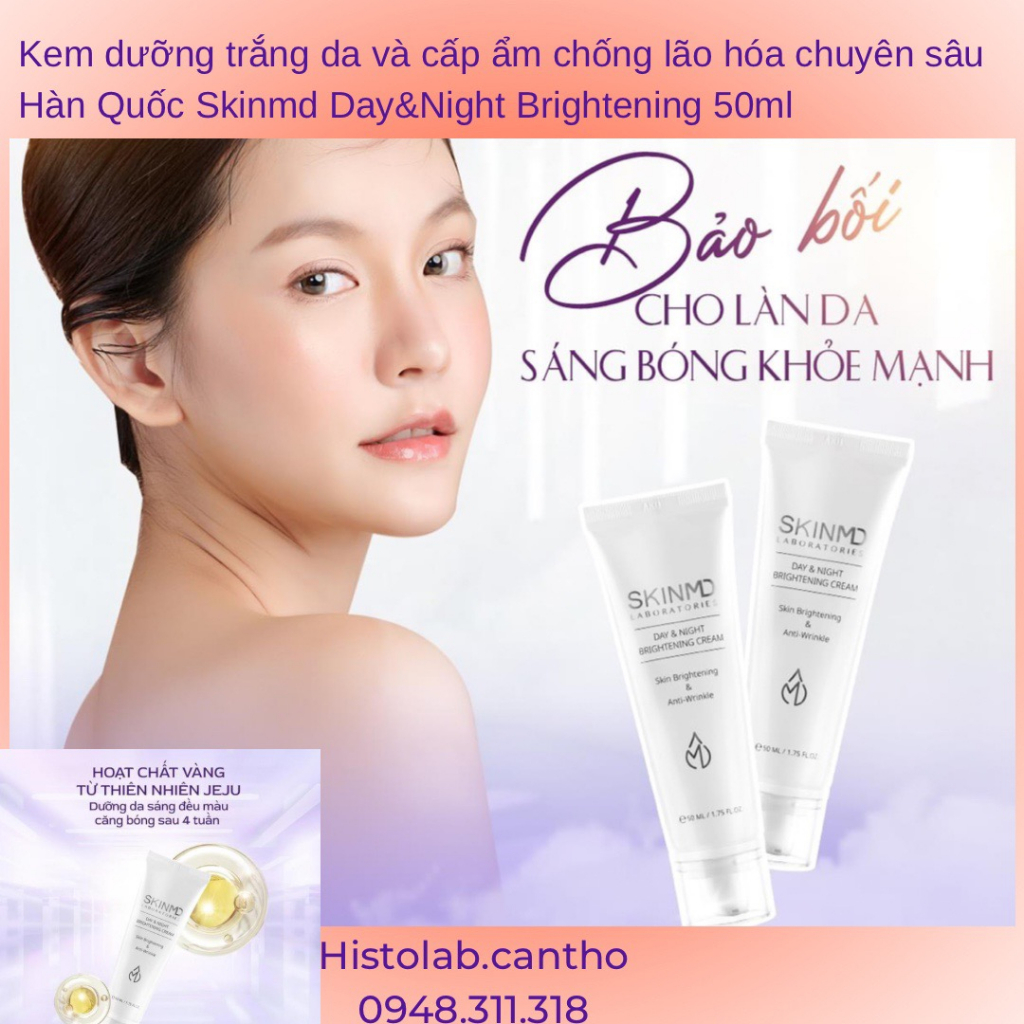 [CTY ] Skinmd Day &amp;Night Brightening Korean Intensive Anti-Aging Whitening And Moisturizing Cream 50ml