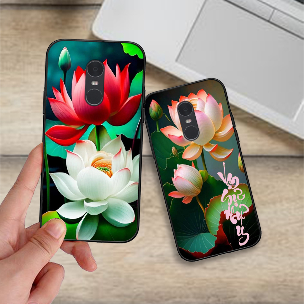 เคส Xiaomi Redmi Note 4 / Note 4x / Redmi 5 Plus พร ้ อมชุดรูปทรงดอกกุหลาบ