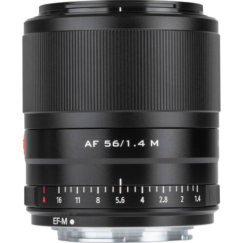 เลนส ์ Viltrox AF 56mm f / 1.4 M สําหรับ Canon EF-M ( สีดํา )