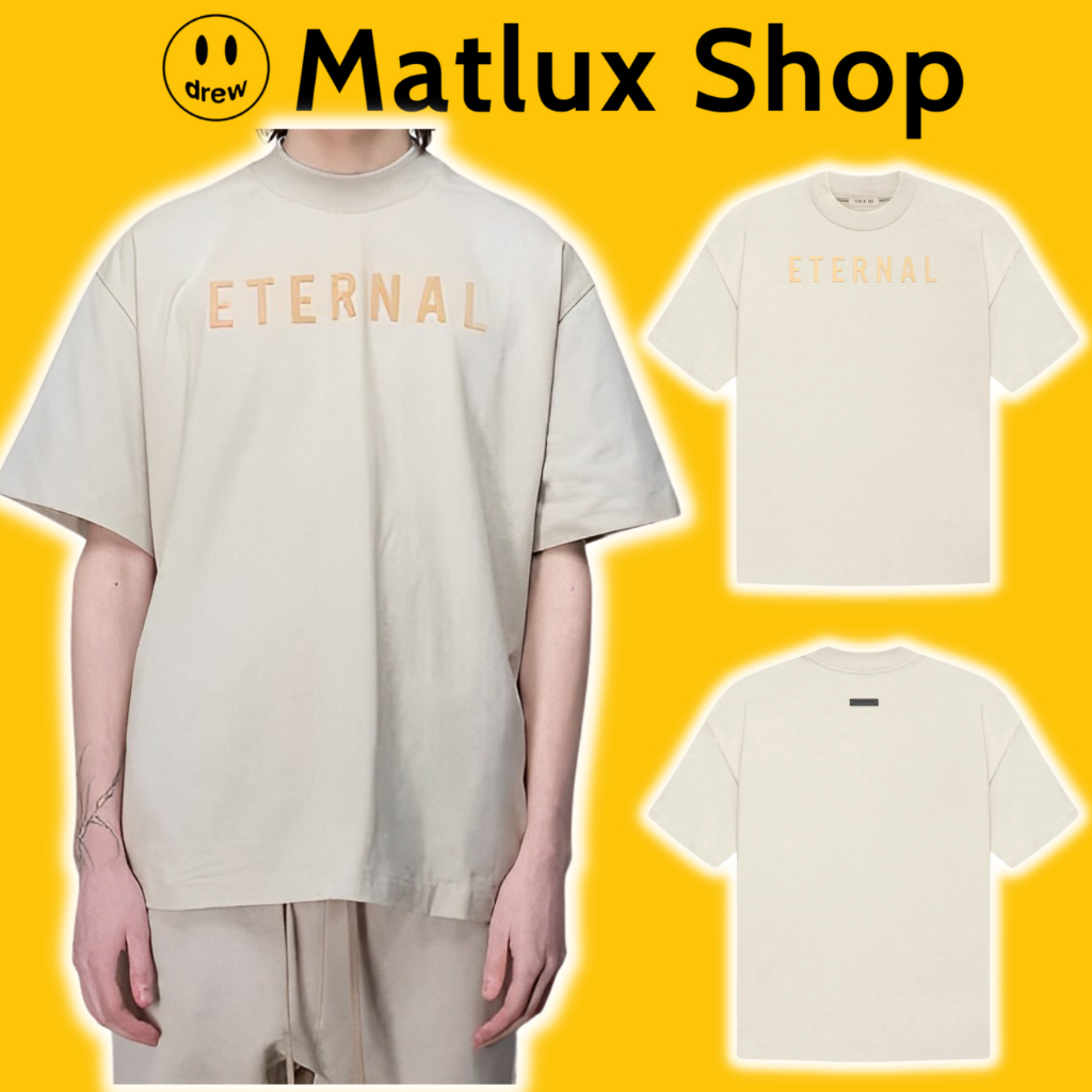 เสื้อยืดพรีเมี่ยม Fear Of God Essentials Eternal Cenment, เสื้อ Fear Of God 8th collection, เสื้อ FO