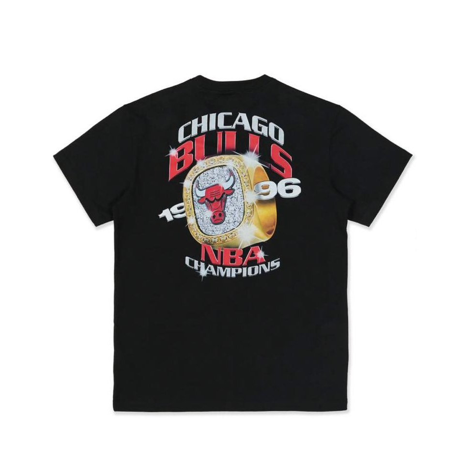 [GENUINE] - เสื้อยืด NEW ERA - CHICAGO BULL - สีดํา - CODE: 13527270