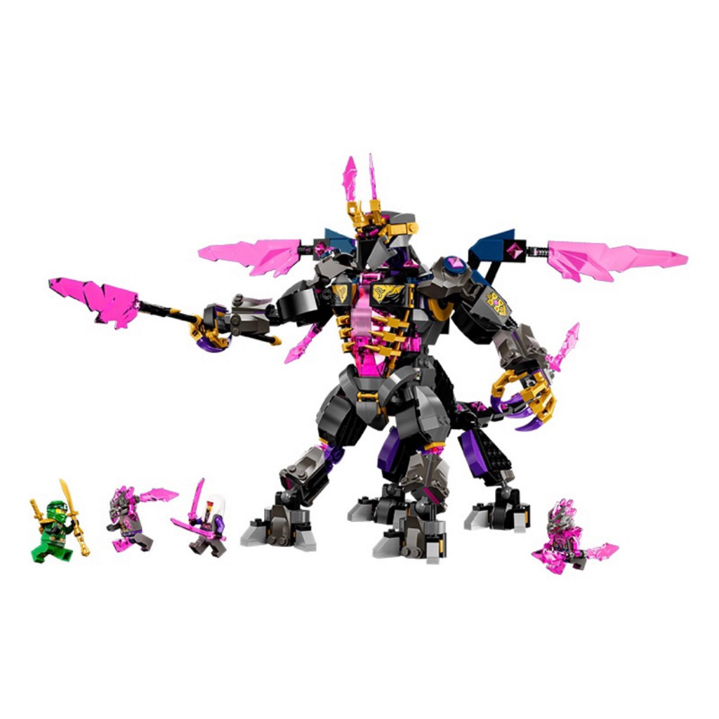 ประกอบของเล่น 71772 Leji 7012 Crystal Kings Armor 722 ชิ้น