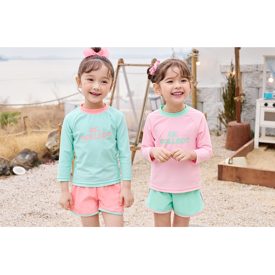 ชุดว่ายน้ํา Bebezoo สําหรับเด็กผู้หญิง BEC2SU101