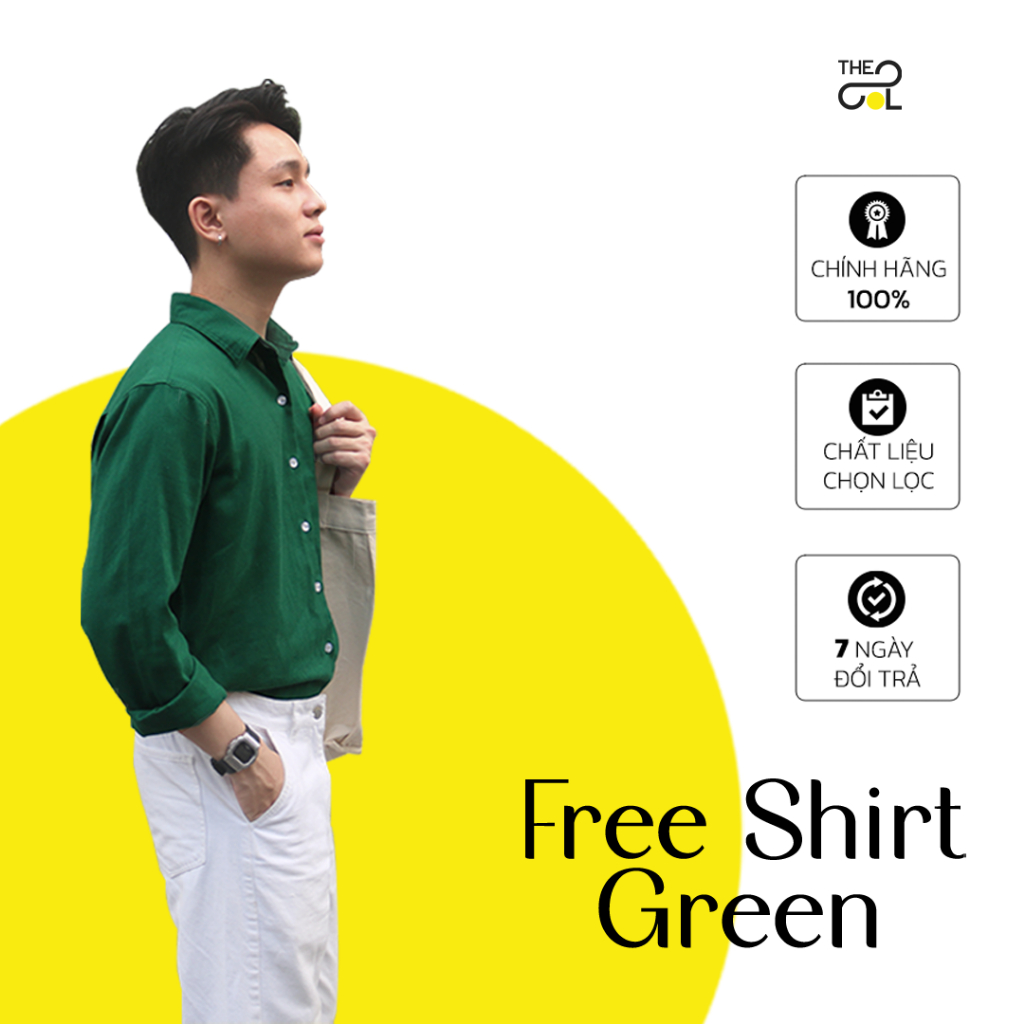 เสื้อ LINEN ผู้ชายแขนยาวขวดสีฟ้าคอปก SOL SLG01