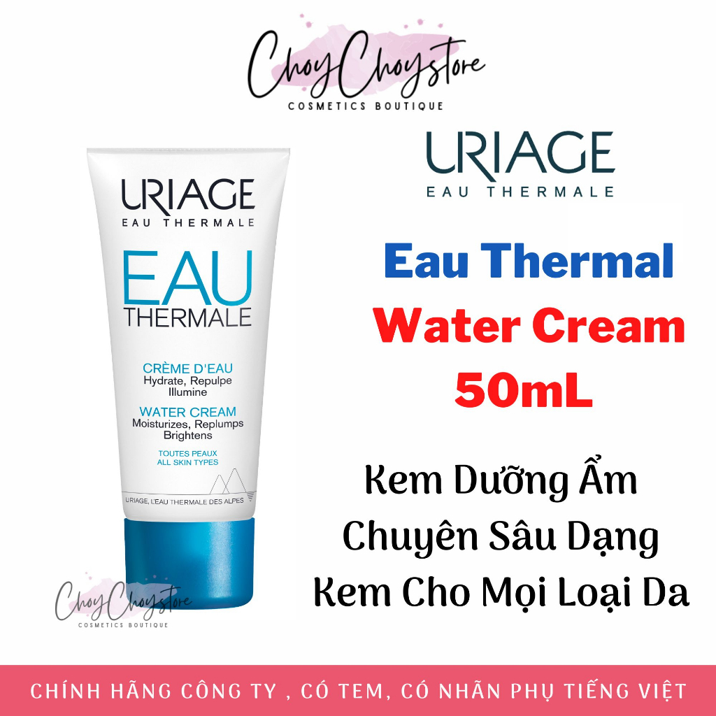 (Stamp Cty 🚚 Uriage Eau Thermale Water Cream 40mL Intensive For All Skin Types