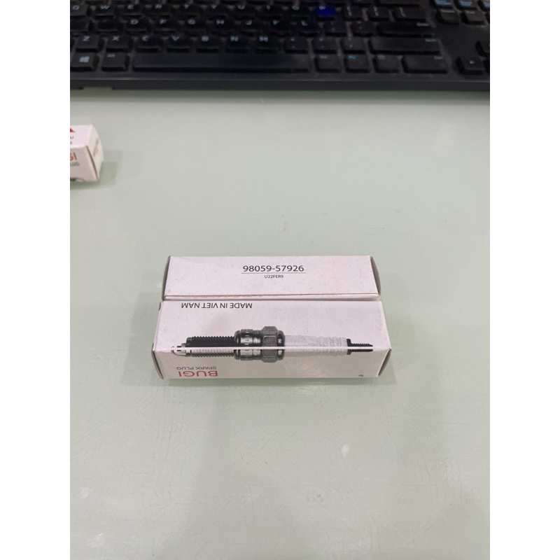 หัวเทียน (U22FER9) ใบมีดลม ab 110 ปกติ ตะกั่ว 110 honda
