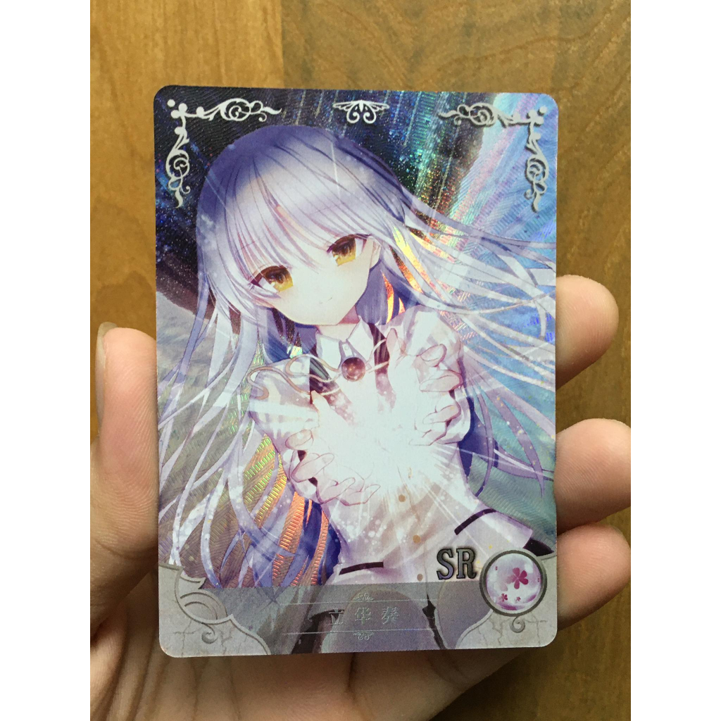 (Rain15) การ์ดตัวละคร Kanade Tachibana มุมโค้งมน – Angel Beats!