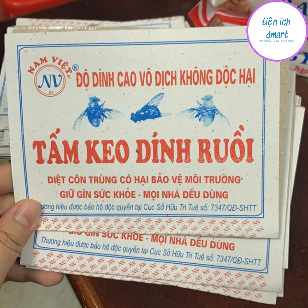 ชุดกาวแมลงวันแรงสุด 10 แผ่น