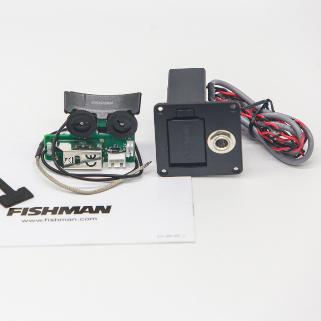 ของแท้ - กีตาร์ Fishman Sonitone GT1 EQ ไม่มีคัตเอาท์สําหรับกีตาร์ Acoustic และ Classic