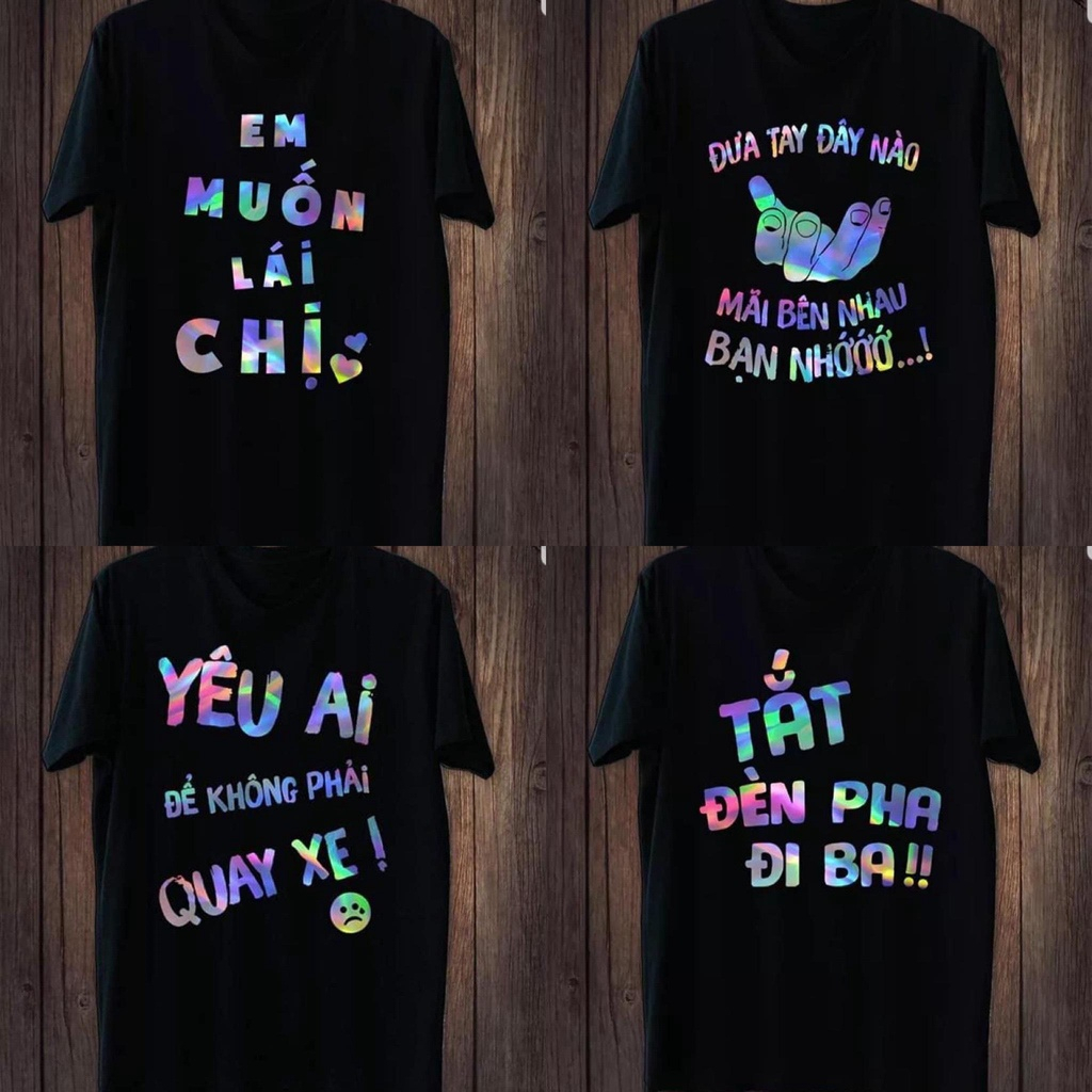 Hot REFLECTIVE T-SHIRT, EXTREMELY QUALITY 7 COLOR REFLECTIVE T-SHIRT WITH ROUND NECK