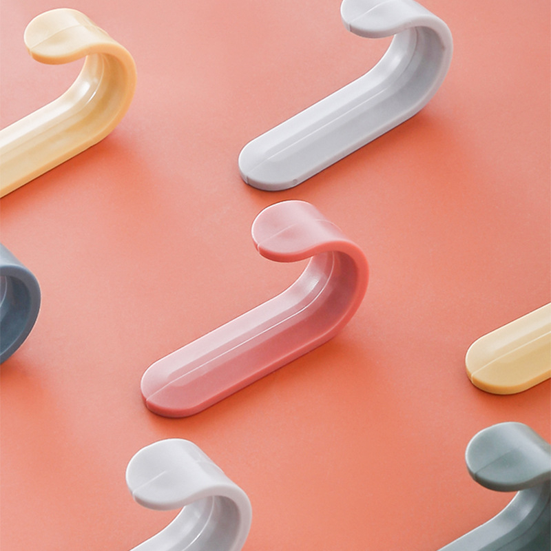 [ผลิตภัณฑ์ STANDARD] Combo ไม้แขวนเสื้อติดผนังรูปตัว J 6 อัน