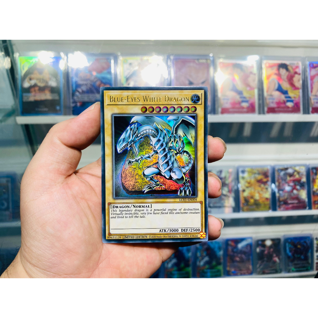 การ์ด YugiOh รหัส LC01-EN004 - Blue-Eyes White Dragon - Ultra Rare - Limited Edition
