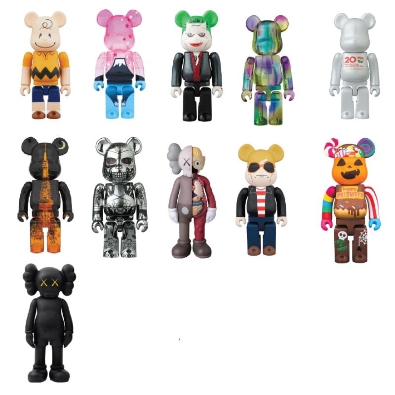 ภาพรีดร้อน ปริ้นเชิ้ต ฟิกเกอร์ Bearbrick B2 ทุกขนาด
