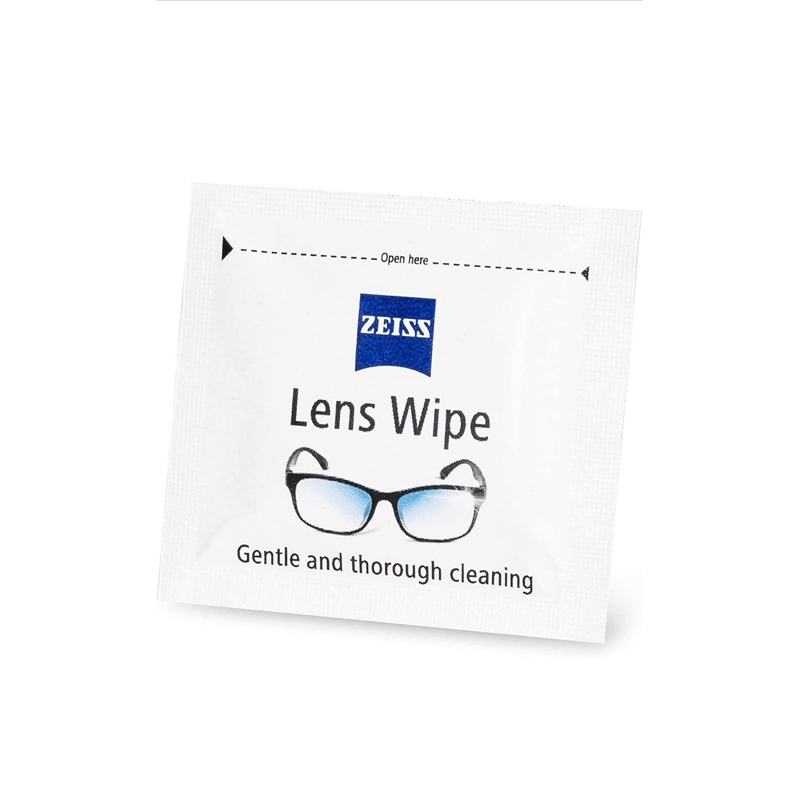 กระดาษเช็ดเลนส์ Zeiss ของแท้ ปลีก 10 ชิ้น - ZEISS LENS WIPES - ผ้าเช็ดทําความสะอาดกระจกคุณภาพสูงนําเ