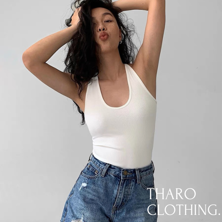 บอดี้สูทแต่ง SN คอกลม - Taro Clothing [AO00118]