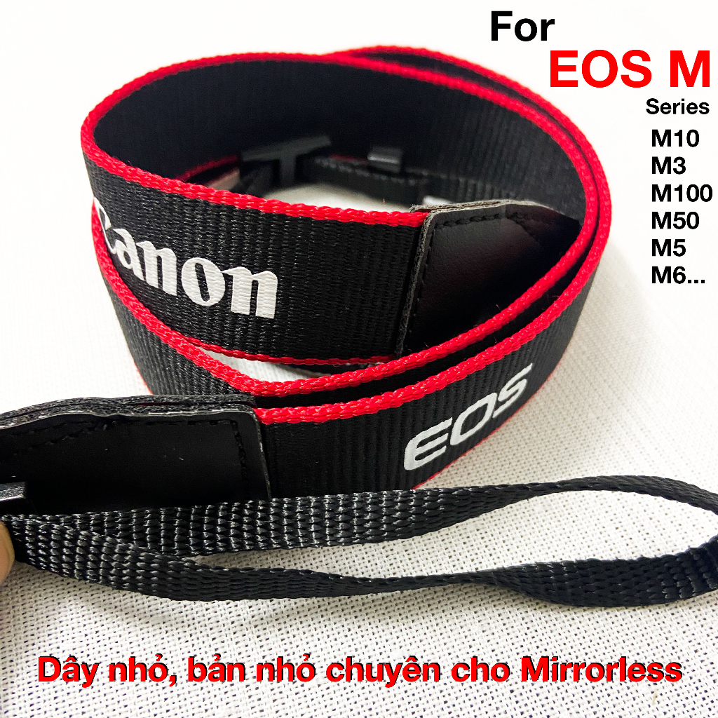 สายกล ้ องขนาดเล ็ กสําหรับ Canon Mirrorless EOS M, M10, M100, M3, M5, M6, M50.., ขนาดกะทัดรัด