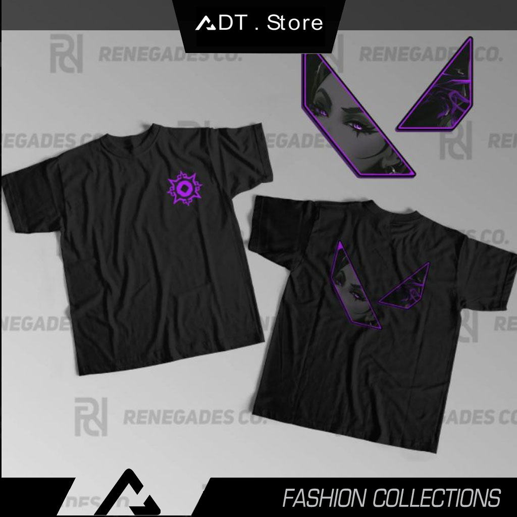 Valorant - Agents - เสื้อยืด Reyna คุณภาพดีมาก ราคาถูก รุ่นขายดี
