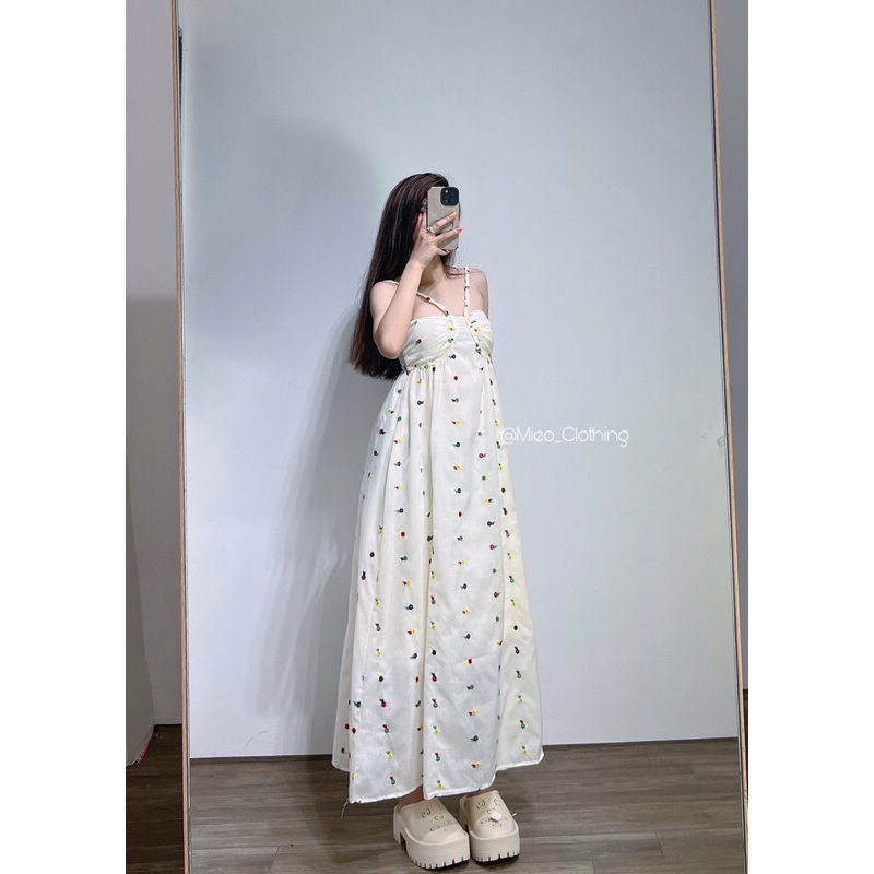 BBD เดรสคอปกถัก Ds2955 Ds2956