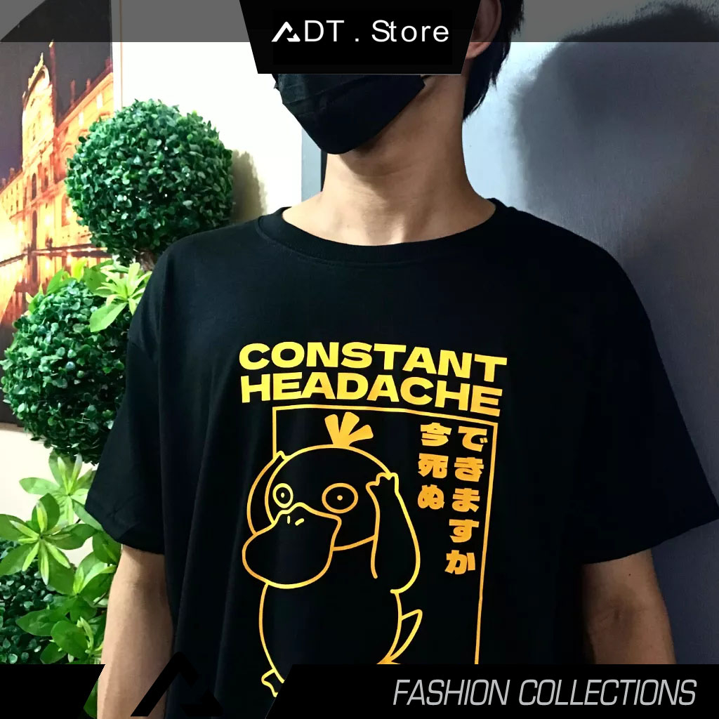 เสื้อยืด Pokemon Psyduck Constand คุณภาพดีมาก ราคาถูก รุ่นขายดี