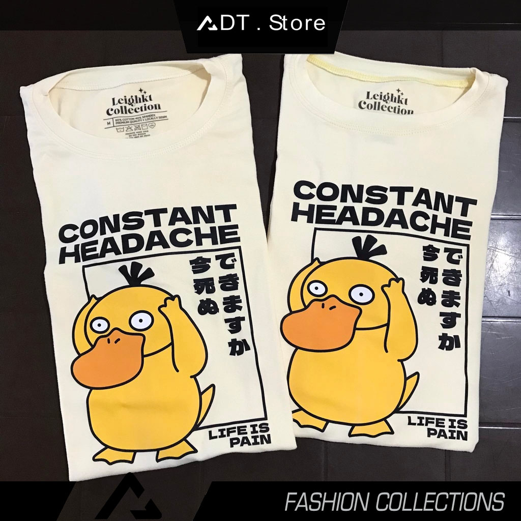เสื้อยืด Pokemon Psyduck Constand คุณภาพดีมาก ราคาถูก รุ่นขายดี