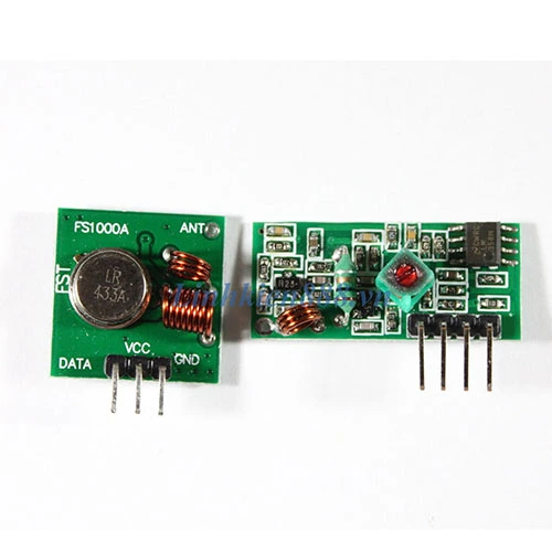 ชุดรับส่งสัญญาณ 433Mhz FS1000A พร้อมโมดูลรับสัญญาณและโมดูลส่งสัญญาณ