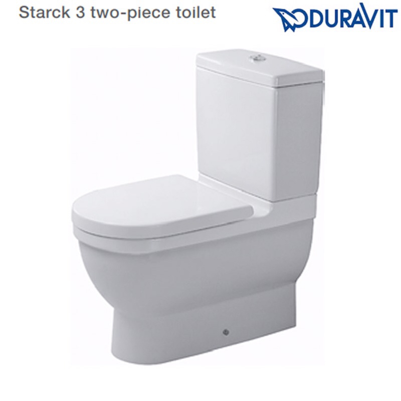 REPLACEMENT LID สําหรับ DURAVIT STARCK 3 TWO BLOCK TOILET 588.45.52, DARLING NEW TWO BLOCK TOILET 58