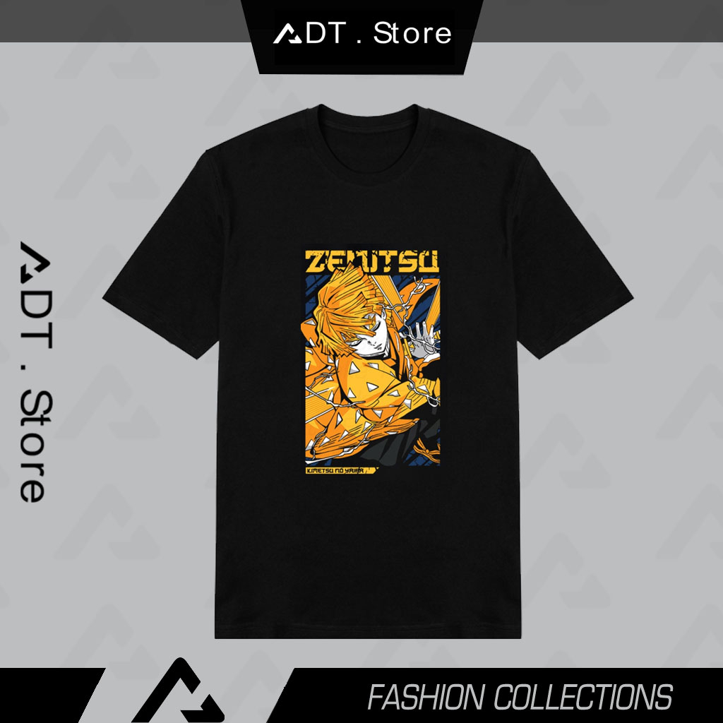 เสื้อยืด Kimetsu no Yaiba Zenitsu ราคาถูกมาก