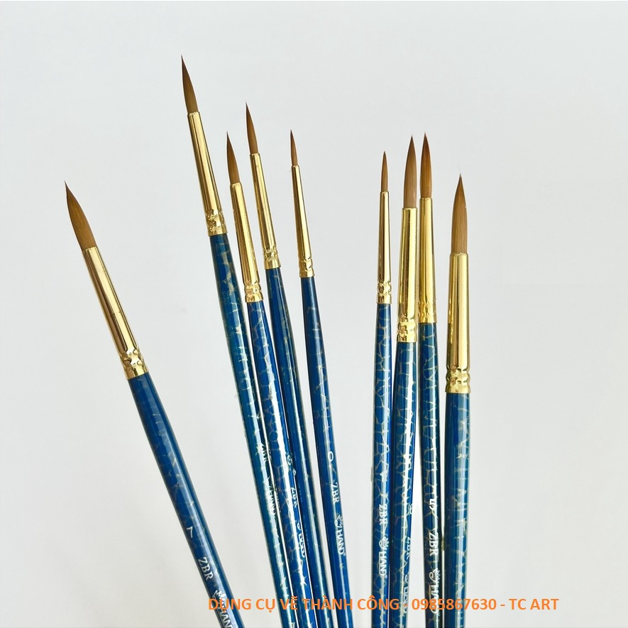 [TC Art Store] HAND ZBR Pointed Brush (แปรงปลายกลม)