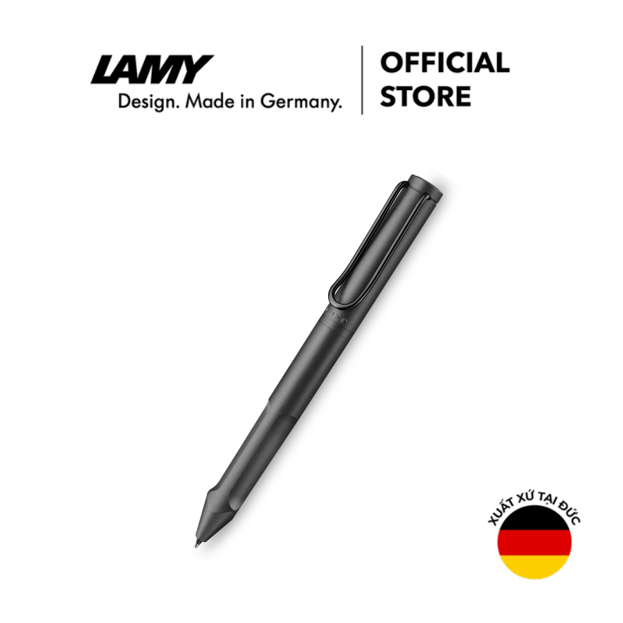 ปากกา Lamy Safari Twin สีดําล้วน EMR POM ปากกาอิเล็กทรอนิกส์ระดับไฮเอนด์