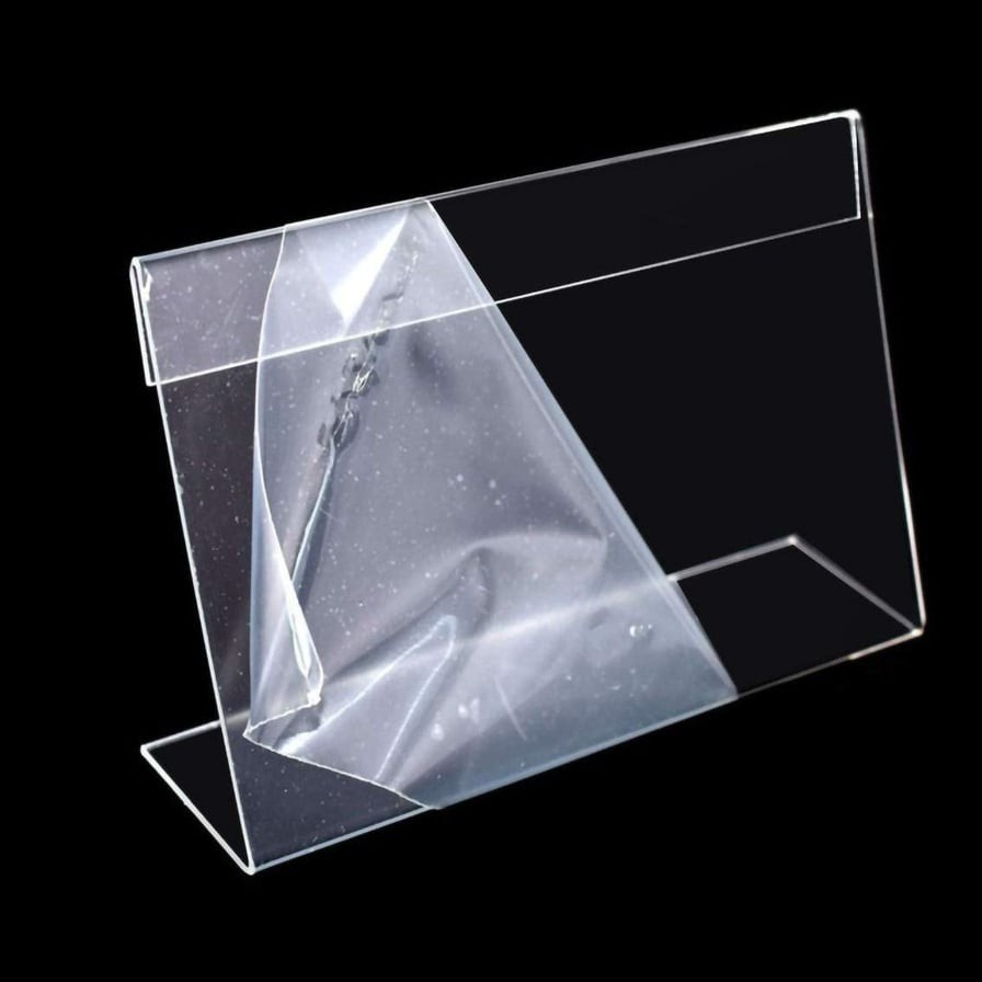 เมนูไมก้า L A4,A5,A6. Mica scan รหัส QRCode, บอร์ดข้อมูลสินค้า, Desktop mica Standee, ทุกขนาด