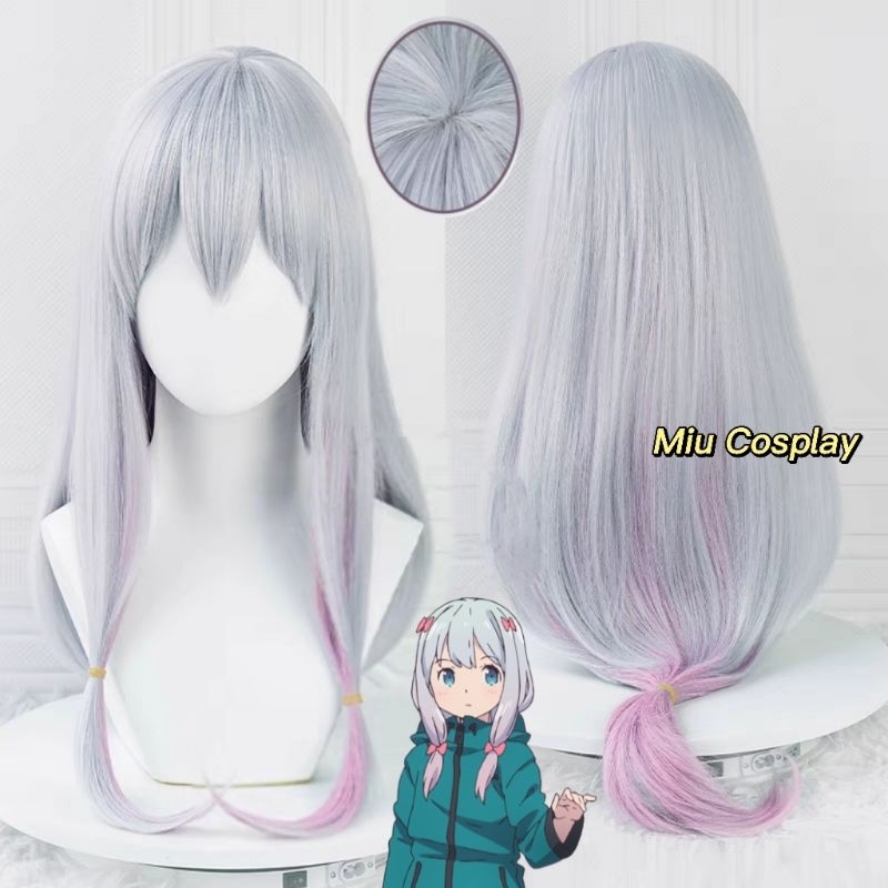 [มีจําหน่าย] วิกผมคอสเพลย์ Izumi Sagiri / วิกผม - Eromanga Sensei [Miu Cosplay]