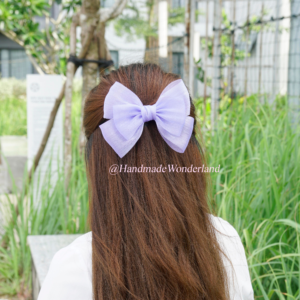 กิ๊บชีฟองเลดี้เครื่องประดับผมแฮนด์เมด KS5