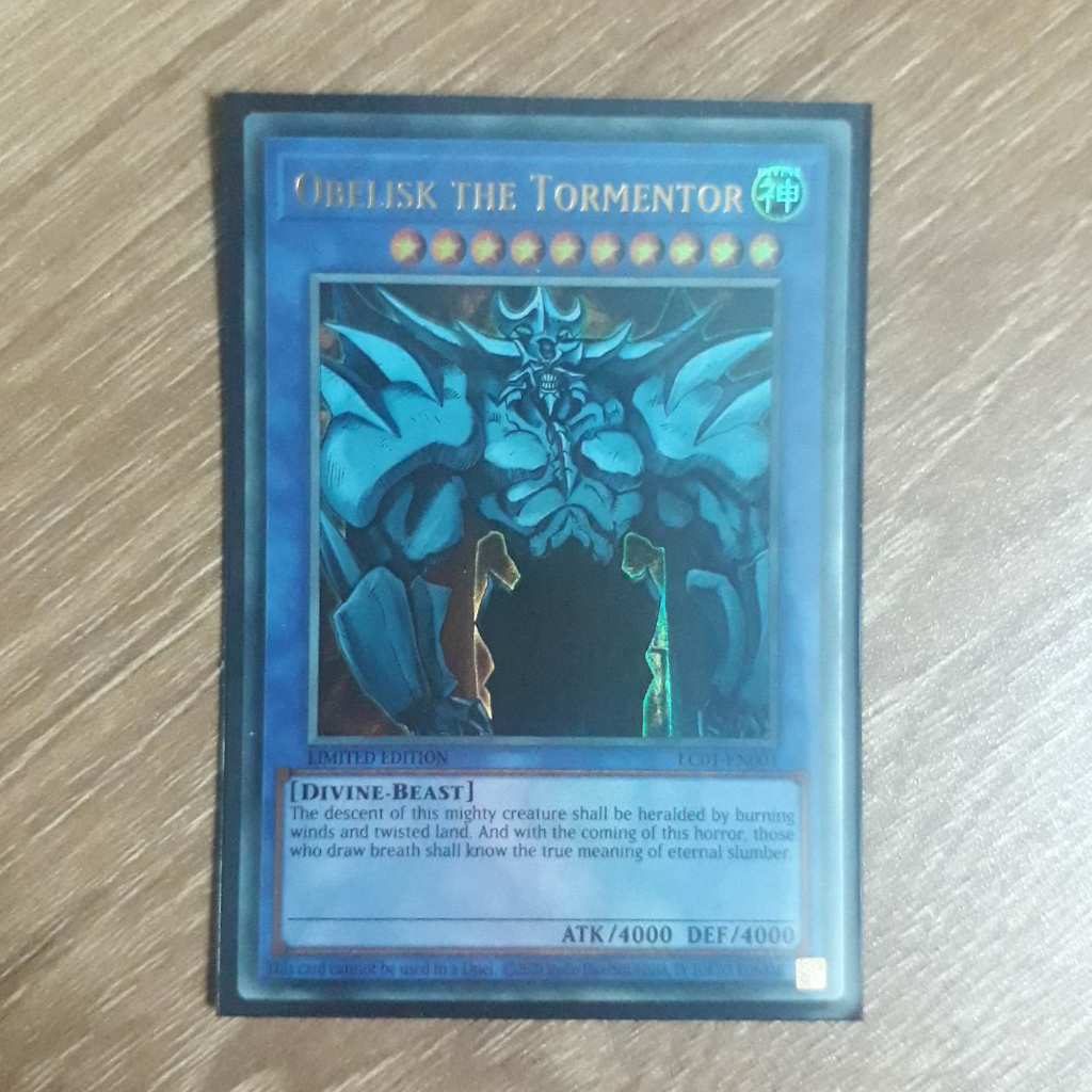 Lc01-en001 :Yugioh Obelisk การ์ด Tormentor