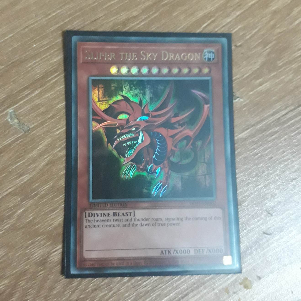 Lc01-en002 :Yugioh Slifer the sky dragon card