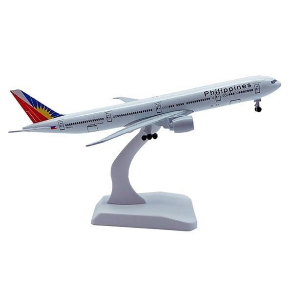 ฟิลิปปินส์โบอิ้ง B777-300ER 20cm MB20030 โมเดลเครื่องบิน