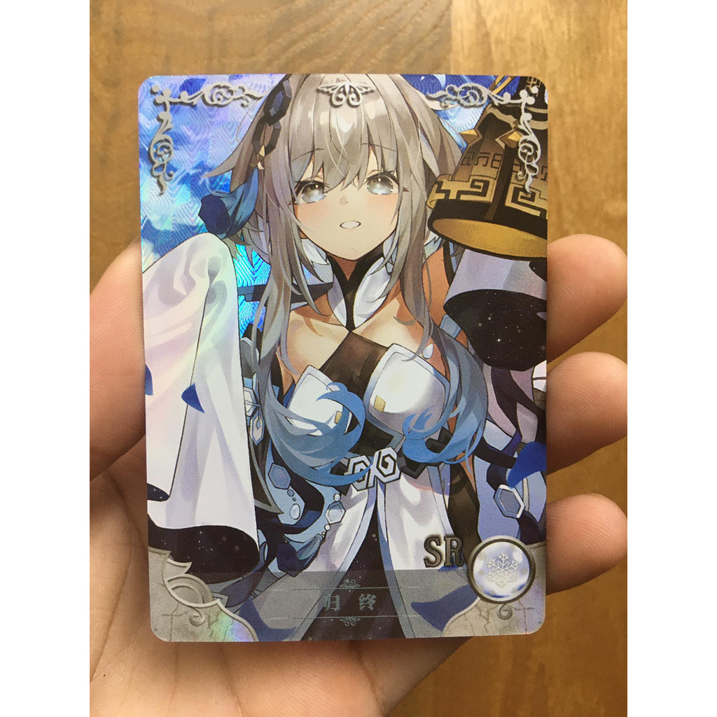 (Rain15) การ์ดมุมโค้งมนตัวละคร Guizhong – Genshin Impact NS-09 – SR