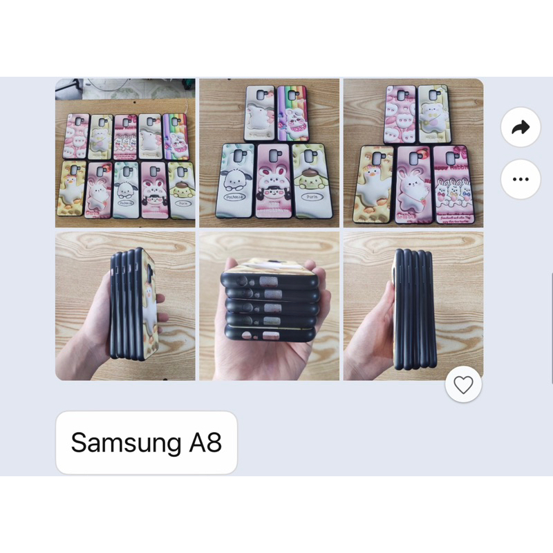 เคส Samsung A6 2018 ยืดหยุ่นพิมพ์ลาย Samsung A8 2018