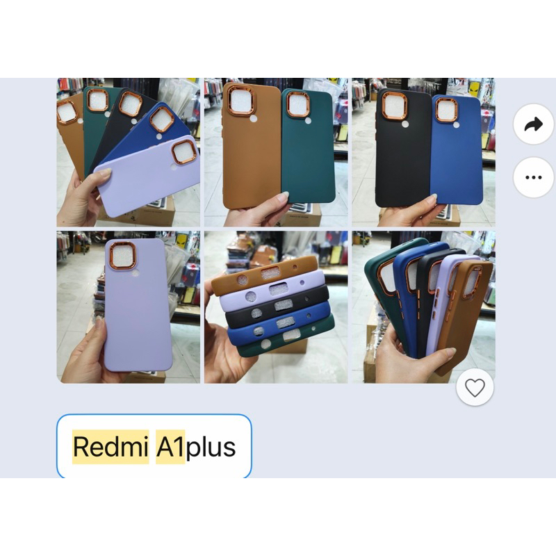 เคสแบบยืดหยุ่นสีสําหรับ Redmi A1+ /Redmi A1plus generic Redmi A2+ /Redmi A2plus