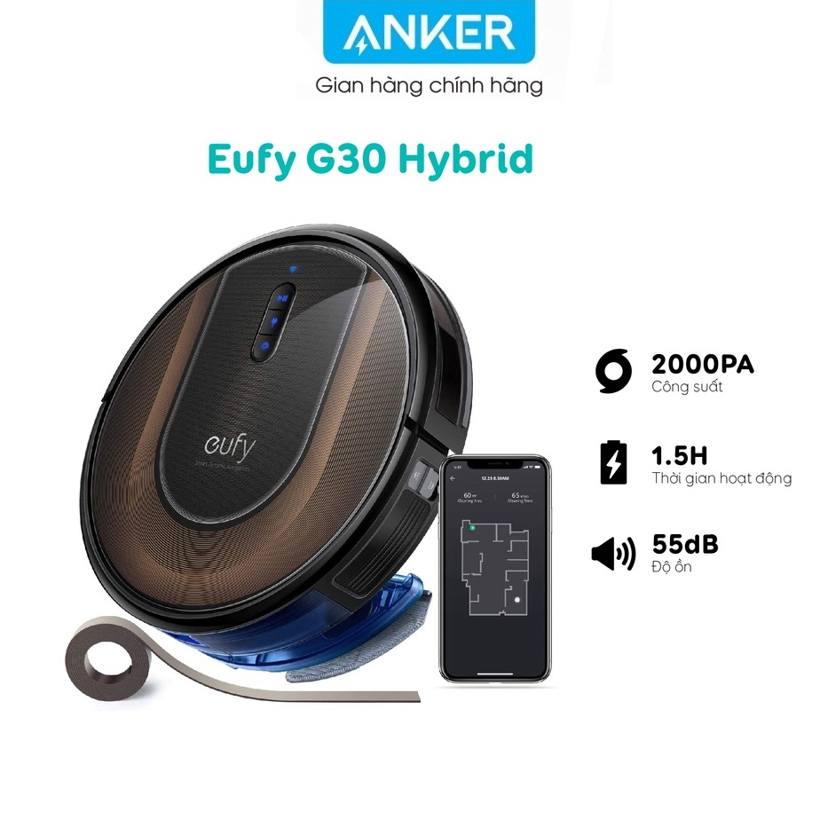 anker eufy RoboVac G30 หุ่นยนต์ดูดฝุ่น