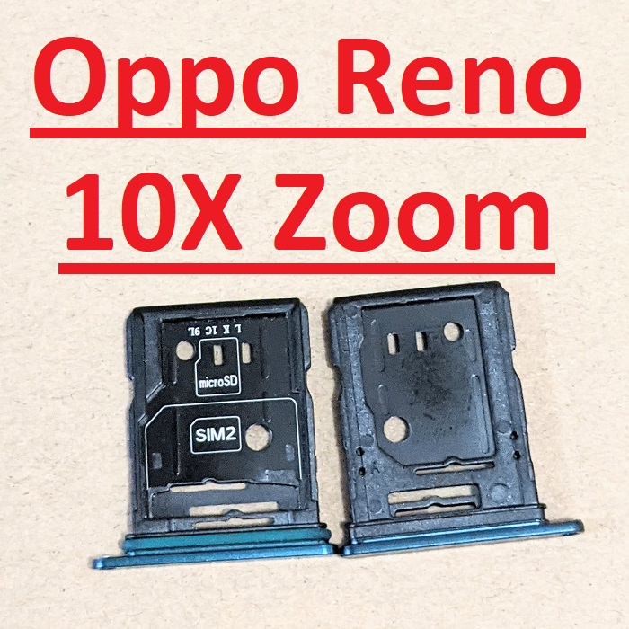 ซิมถาด Oppo Reno 10X Zoom Memory Card ถาดเปลี ่ ยนอะไหล ่
