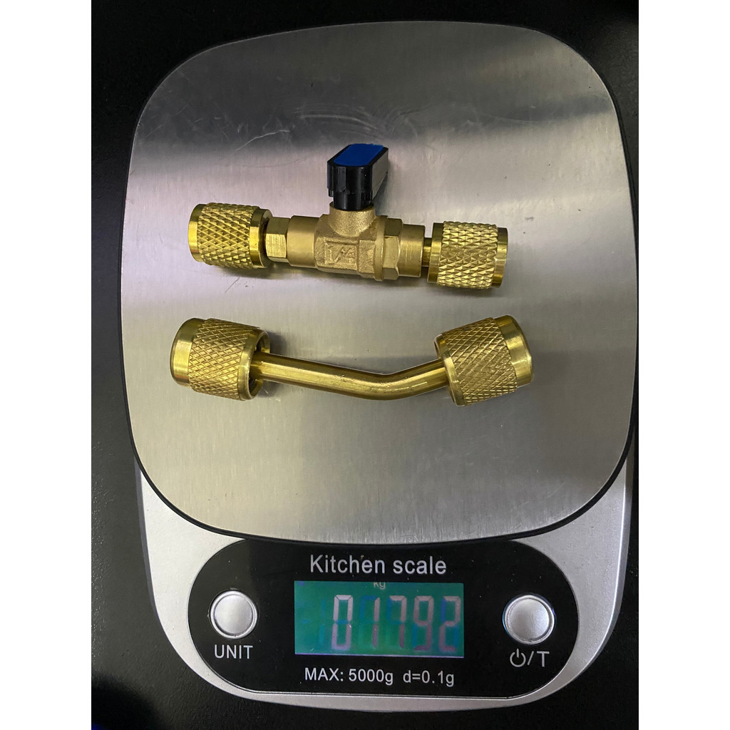 CONNECTIONING MIDDLE OF THE HOTER และ 1/4 TANAD GAS METER พร้อมวาล์วล็อคและวาล์ว
