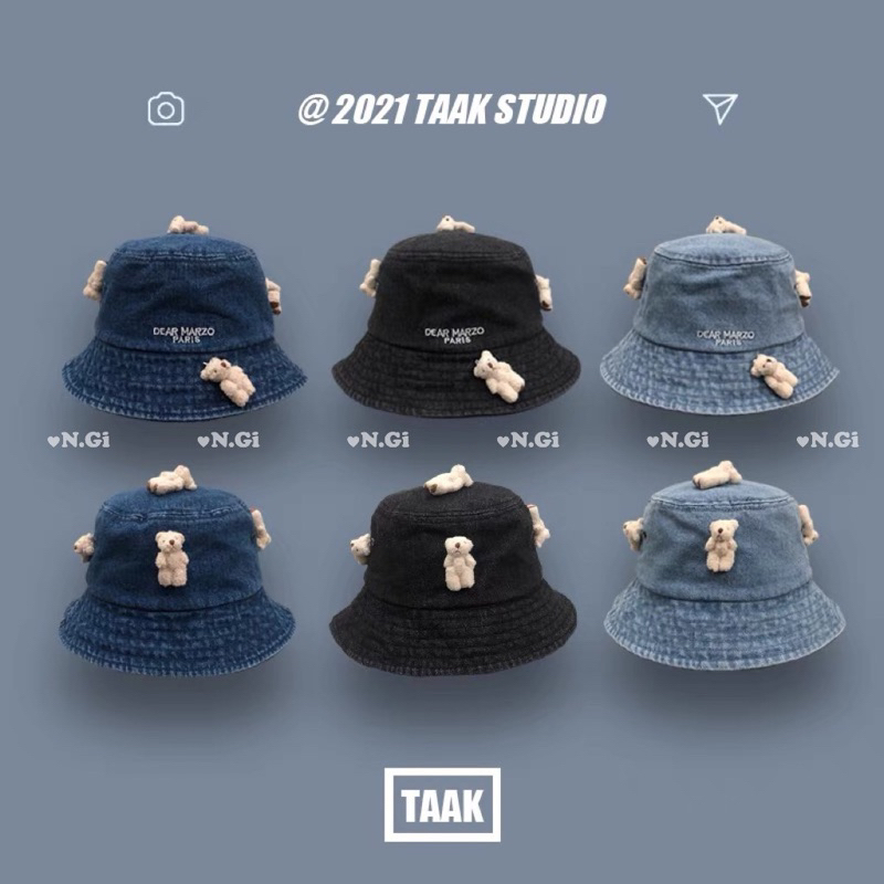 13DE MARZO BEAR HAT TYPE 1